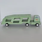 Tonka Car Hauler Carrier Truck Mint Green 1960's Vintage Metal Vehicle Toy