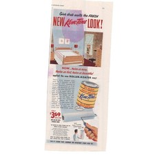Sherwin Williams Kem-Tone Paint Advertisement Vintage 1940s Home Improvement