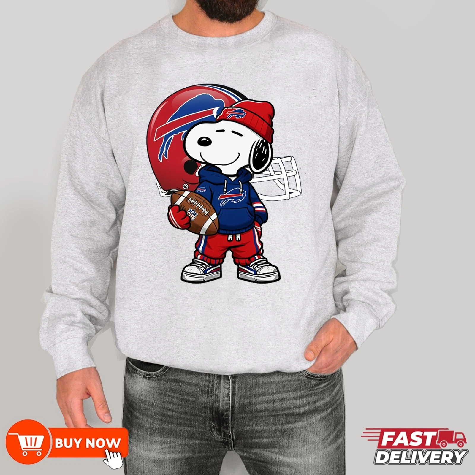 Buffalo Bills Football Sweatshirt