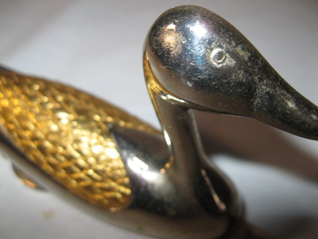 VTG REXEL BAMBI GERTY Duck Letter Opener & Stapler Set / Made in Great Britain