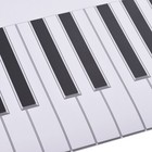 Fingering Version 88 Keys Piano Keyboard Fingering Practice Chart Sheet Piano T