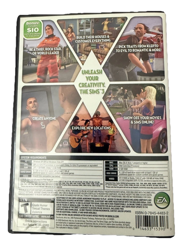The Sims 3 - Game for PC and MAC - Instructions Included - Image 2 of 4