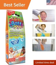 Eco-Friendly Kids 3 Pack Crackle Baff - Fun Colour Changing Bath Experience
