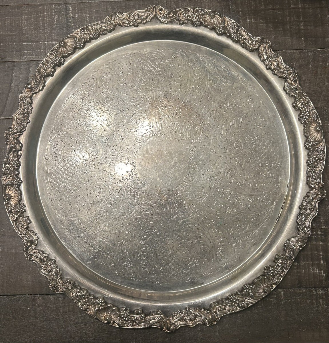 Vintage Trade Mark 1883 F.B.Rogers Silver Company Large Platter