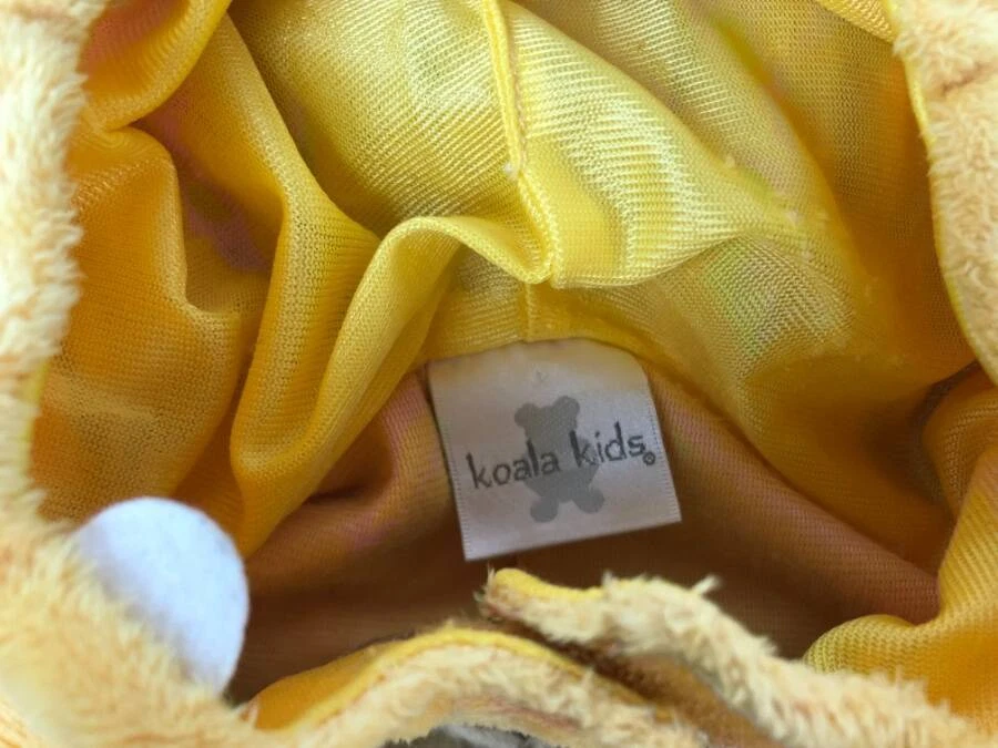 Koal Kids Baby Lion Cub Halloween Costume 6-9 Months 9m Yellow Zip Up Over Shoes - Image 4 of 4