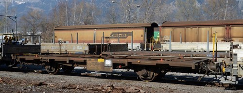 KATO 7074100 Spur N Güterwagen RhB LB-V 7874 2 Achsen Containertransport | Zustand: Neu
