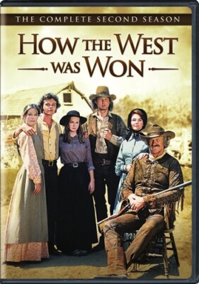 HOW THE WEST WAS WON COMPLETE SECOND SEASON 2 New 6 DVD Set James Arness