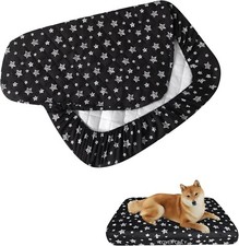Quilted Dog Bed Covers Replacement Waterproof Washable Cover Only 27"x36"