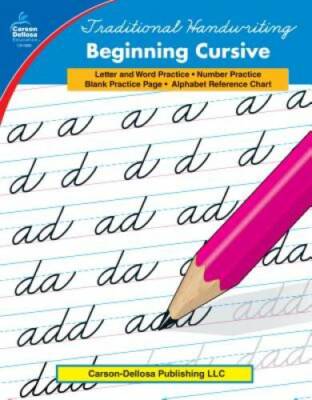 Traditional Handwriting: Beginning Cursive, Grades 1 - 3 - Paperback - GOOD