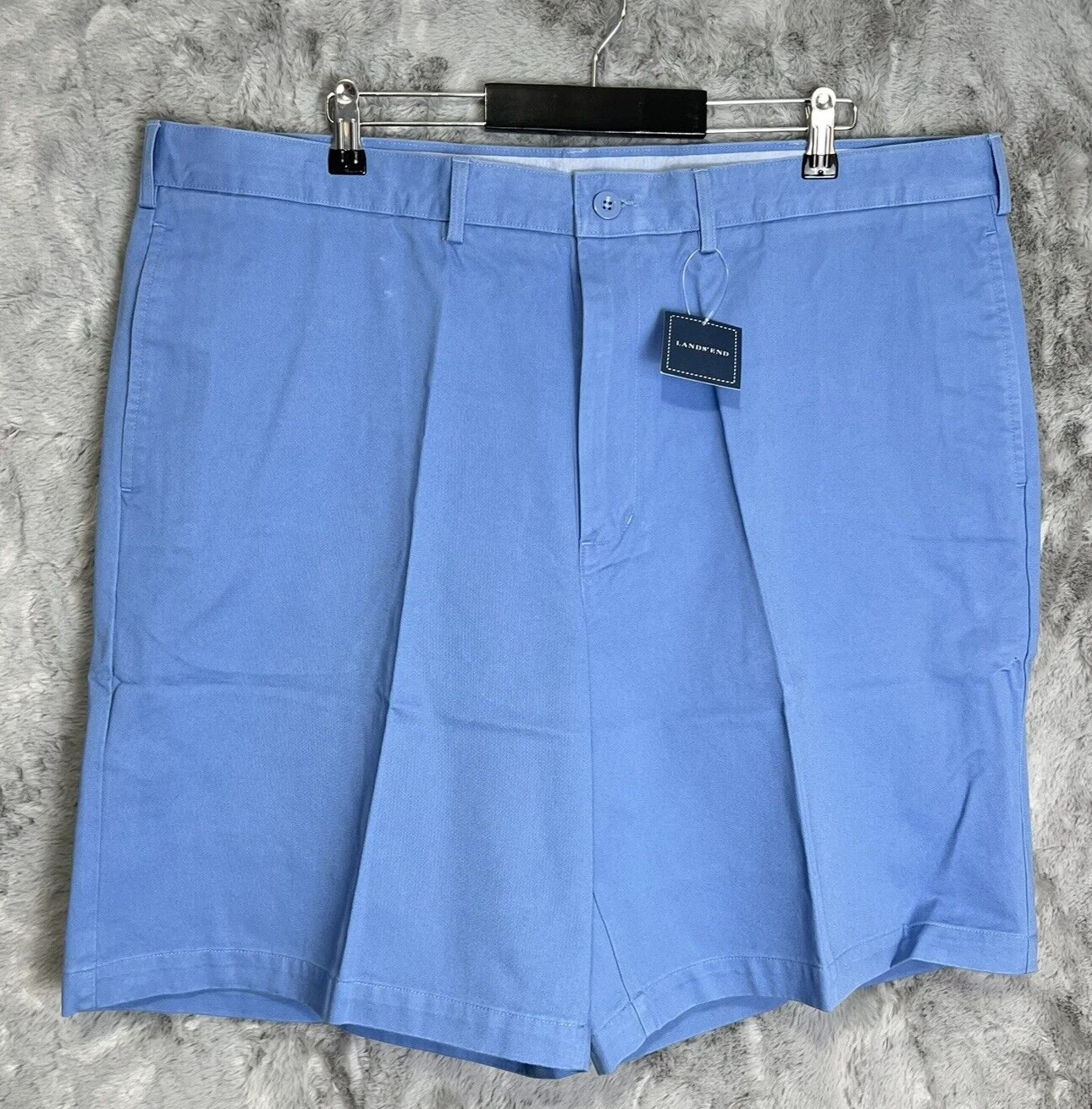 Lands End Mens Shorts Size 42 Blue 9" Inseam Cotton Golf
Opens in a new window or tab