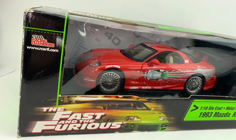 VTG ERTL 2003 Racing Champions 1993 Veilside Mazda RX-7 diecast 1:18 scale READ - Image 3 of 4