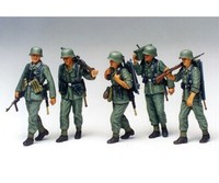 Tamiya 35184 - 1/35 Wwii Figuren Set Deutsche Mg Truppe Neu