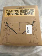 Tikaton Furniture Moving Strap Adjustable Lifting Strap 2 Movers Supplies New