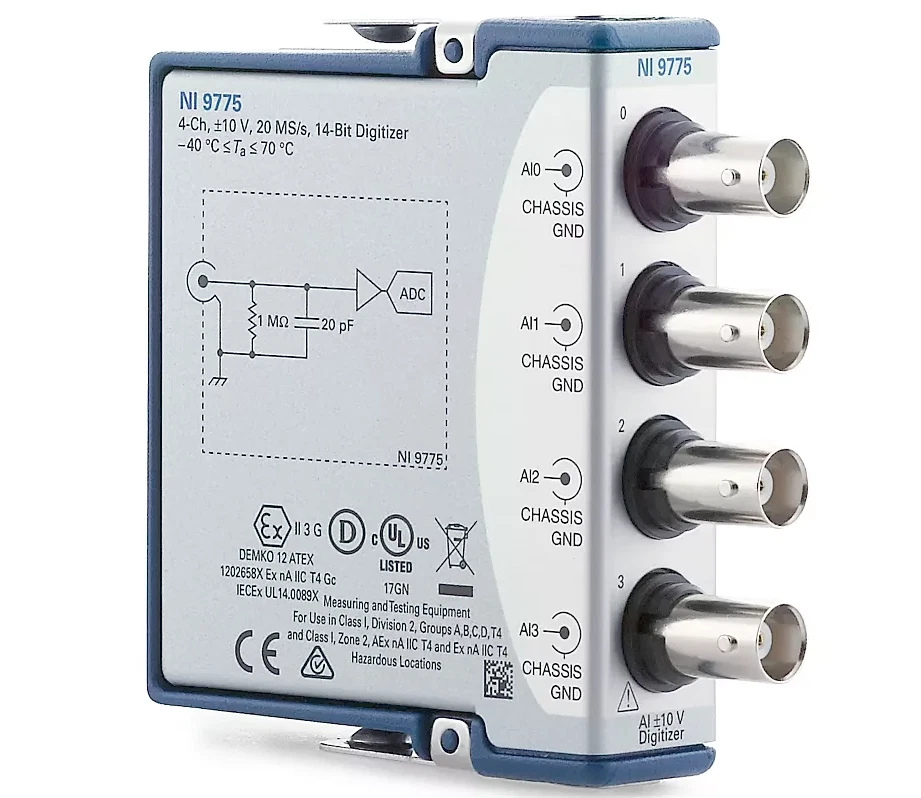 National Instruments NI-9775 C-series 4-Channel 20MS/s 14-bit