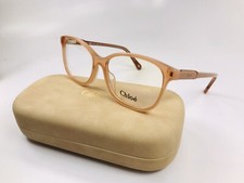 NEW CHLOE CE2728 749 Peach Eyeglasses 53mm with CHLOE Case