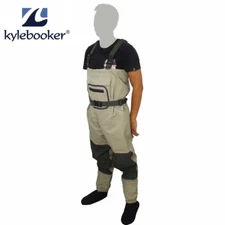 Breathable Fly Fishing Stockingfoot Waders Pants Stocking Foot Chest Waders