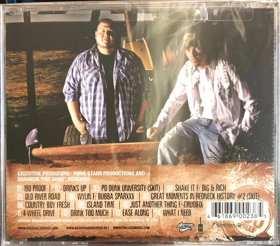 THE LACS - 190 Proof (Factory Sealed CD, 2012) Average Joes Entertainment - Image 2 of 3