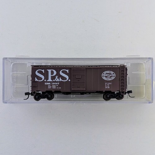 Coche de caja InterMountain 66006-13 escala N 12 paneles 40' - SP&S Rd# 13027 | Zustand: New