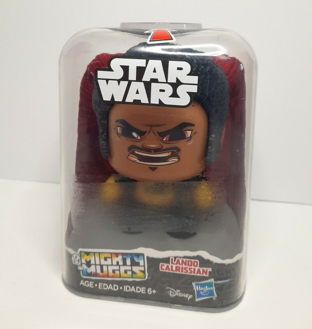 Hasbro Mighty Muggs Star Wars LANDO CALRISSIAN Mad Face Figure #11 Disney NEW 