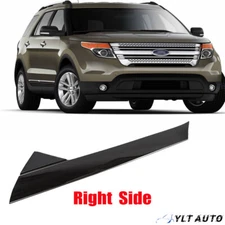 For 2011-19 Ford Explorer Windshield Outer Trim Pillar Molding Seal Right Side
