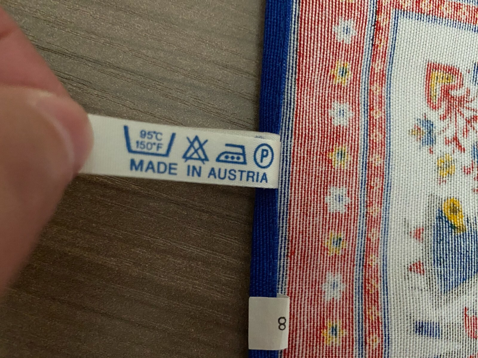 SET OF (3) KOLF FOLKLORE ART LINEN PLACE MATS 100% COTTON MADE IN ...