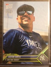 2023 Topps Now #OD-26 Nestor Cortes New York Yankees 19/23 GOLD