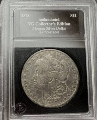 1878 Morgan Silver Dollar - VG Good Condition. “Rare 1878” | eBay