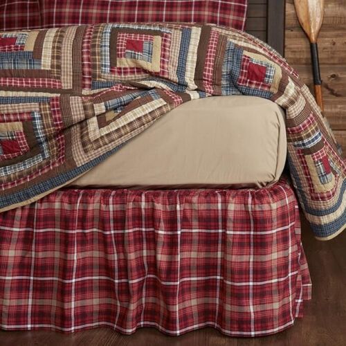 VHC Brands Braxton 29192 Bed Skirt, King
