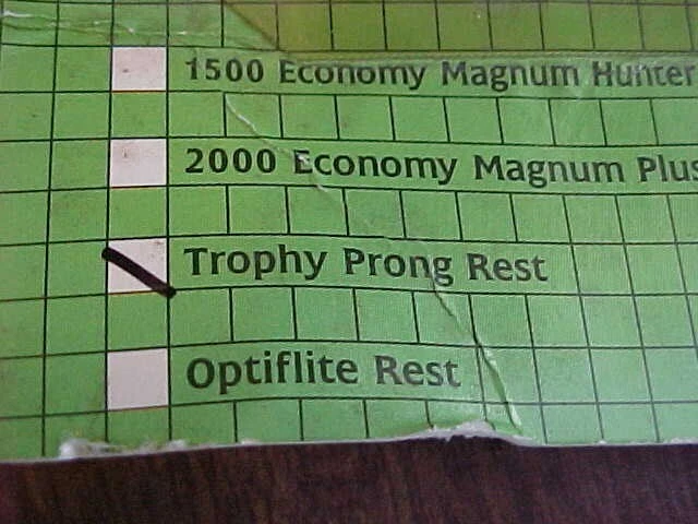 HHA Sports Zeroplay Left Handed Fork Arm Trophy Prong ARCHERY HUNTING ARROW REST - Image 4 of 4