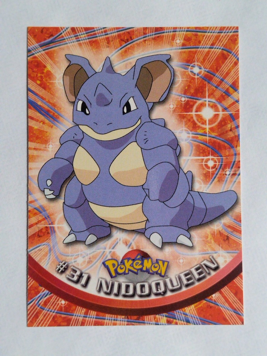 Nidoqueen #31 Pokemon Topps Card Pink Label | eBay