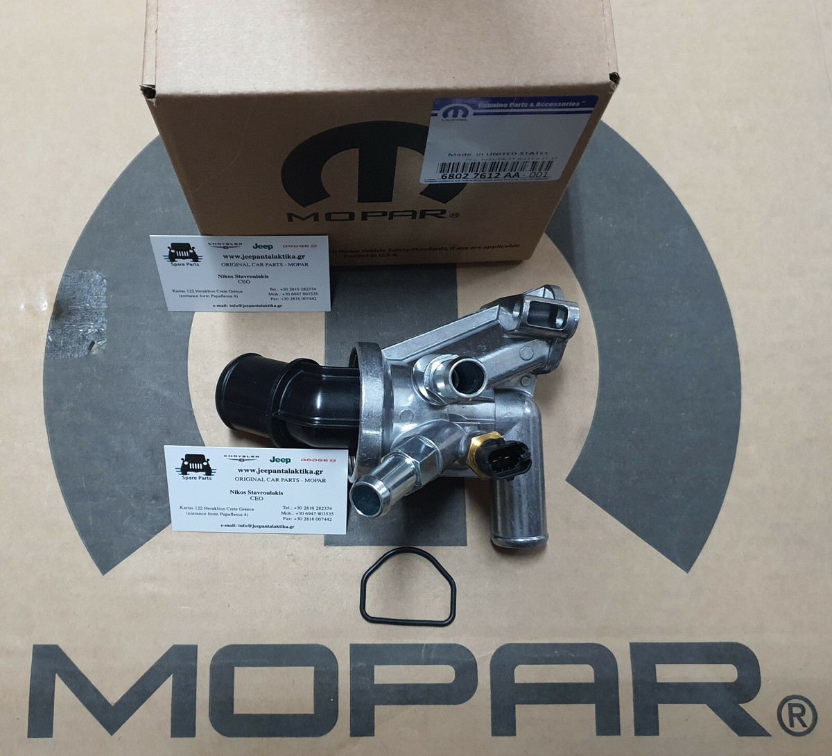 Thermostat Jeep Wrangler 2007-2010 2.8 CRD New Genuine Mopar