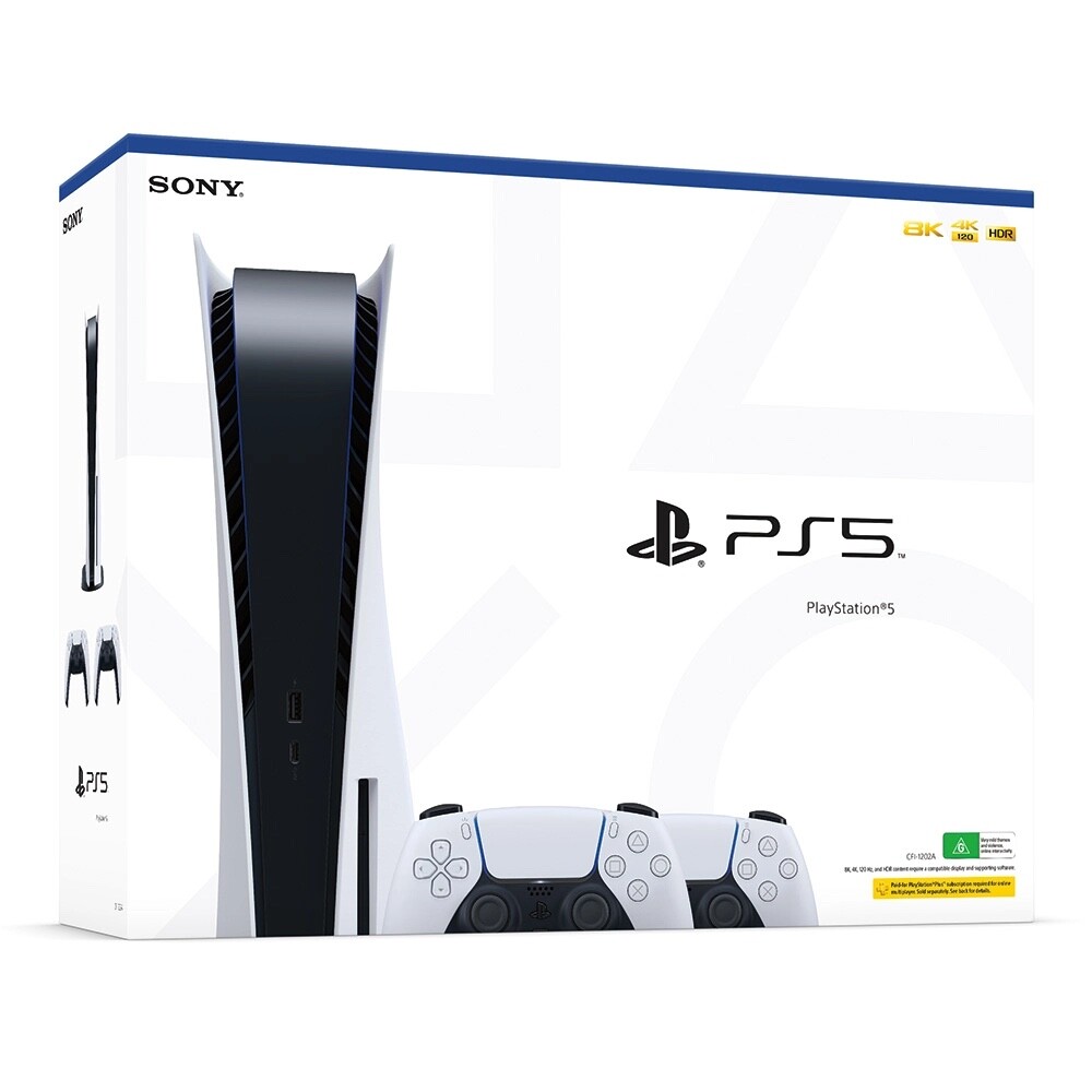 PS5 Console White/ With 2 controllers/With Spiderman *READ DESCRIPTION*-image