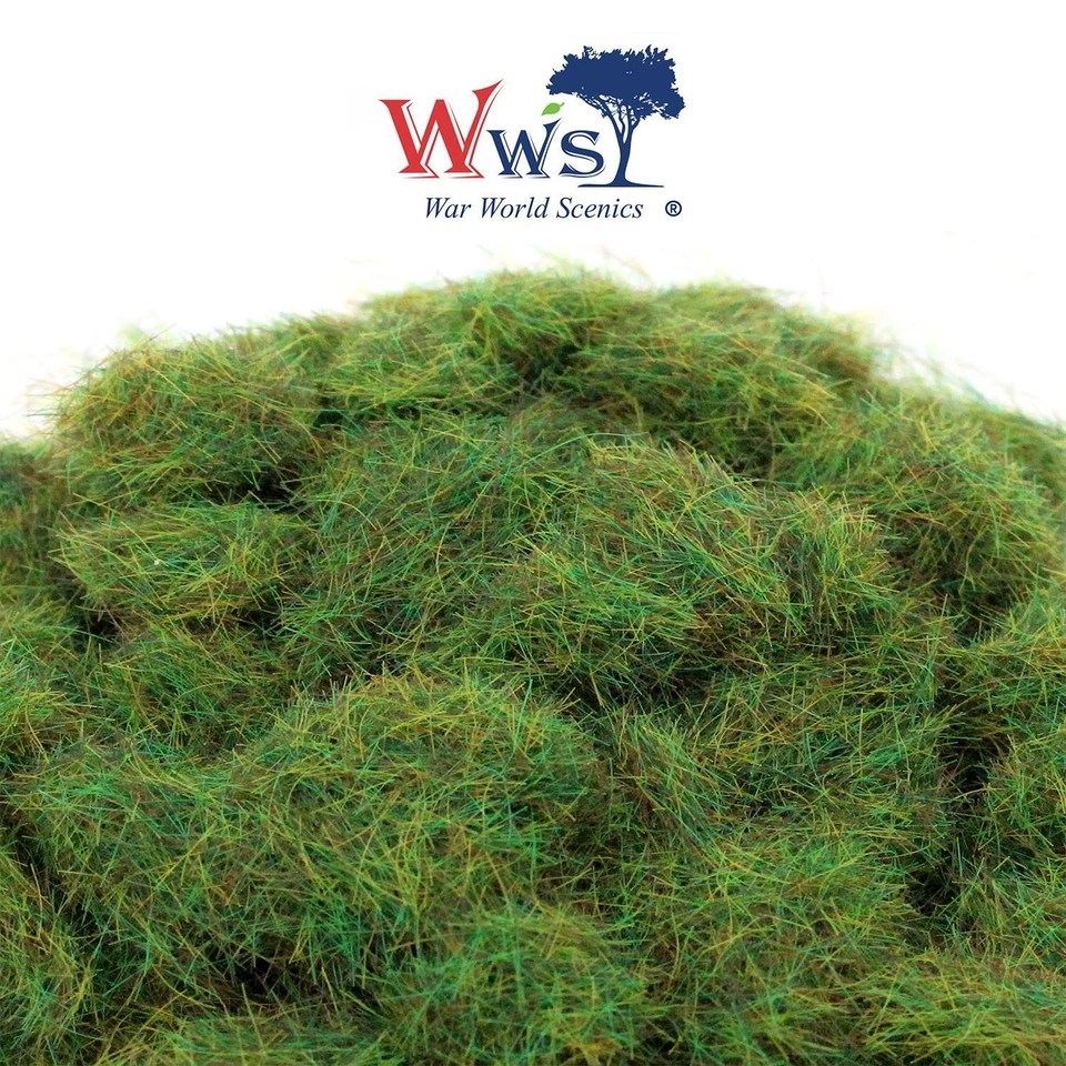 WWS | 4mm Summer Static Grass | CHOOSE SIZE |  Model Scenery Material - Image 2 of 4
