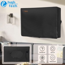 30"-65" Outdoor TV Cover Fitted Heavy Duty Waterproof Flat Screens Protector