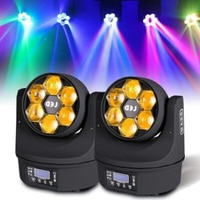 DJ Light Moving Head 6x15W RGBW 4in1 Led Stage Light Bee Eye Mini Stage Lighting