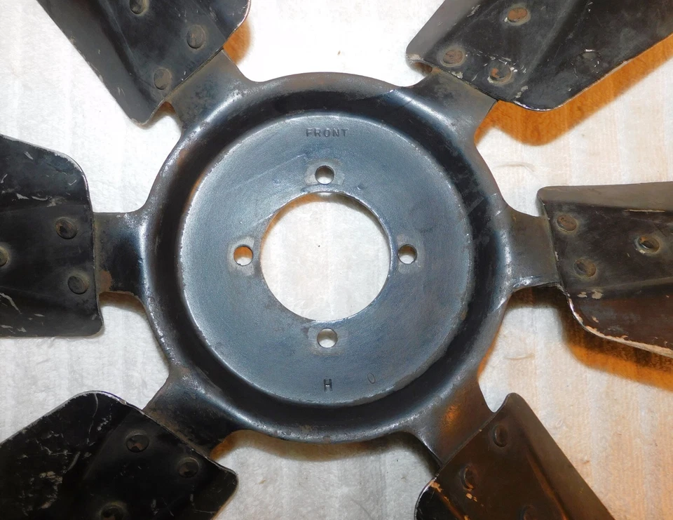 1969 年林肯大陆 Mark III 原装 460 4 伏 6 刀片发动机冷却风扇 19 — 第 4/4 张图片