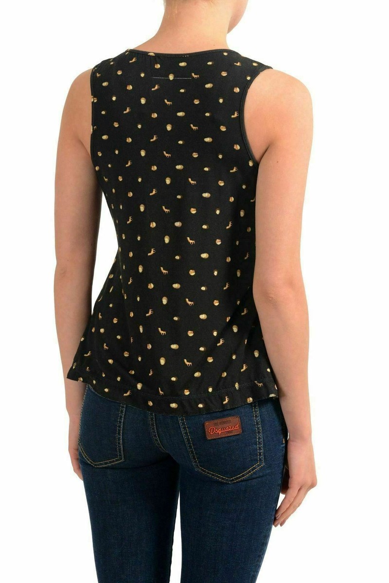 Maison Margiela MM6 Women's Multi-Color Sleeveless Tank Top
