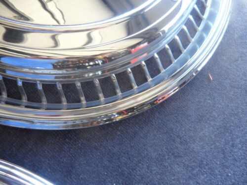 1976 - 1978 original Cadillac Eldorado hubcaps set (4) restored & polished - B - Picture 13 of 20