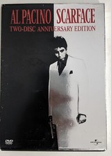 Scarface: Two-Disc Anniversary Edition (DVD, 1983) w/ slipcover Preowned