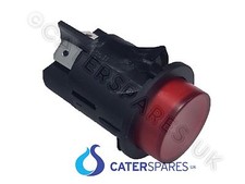 RED ROUND PUSH BUTTON FOR HEATED GANTRY UNIT ON / OFF POWER SWITCH DOUBLE POLE