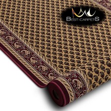 Runner Rugs, INCA beige NON-slip, Stairs Width 67cm-100cm narrow wide