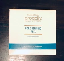 Lot of 15 PROACTIV Pore Refining Peel Acne Fine lines Diminish Treatment Sealed