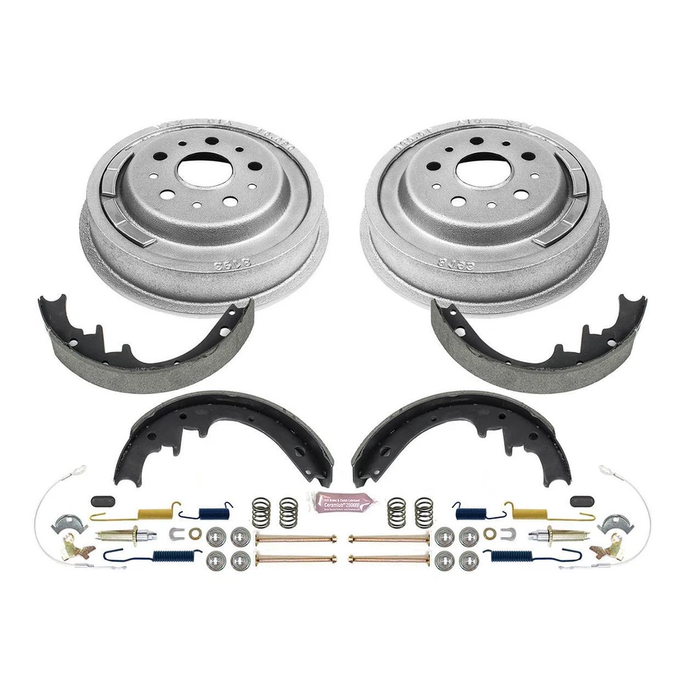 Kit de bateria + sapato de substituição OE estoque traseiro - Compatível com Ford Fairlane 1962-1968, Ford Fal - Imagem 3 de 4