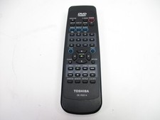 Genuine Toshiba SE-R0014 DVD Player Remote Control Black - READ