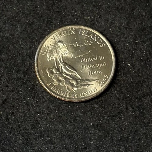 2009-P DC and US Territories Quarters US Virgin Islands — photo from the most recent tracked eBay sale