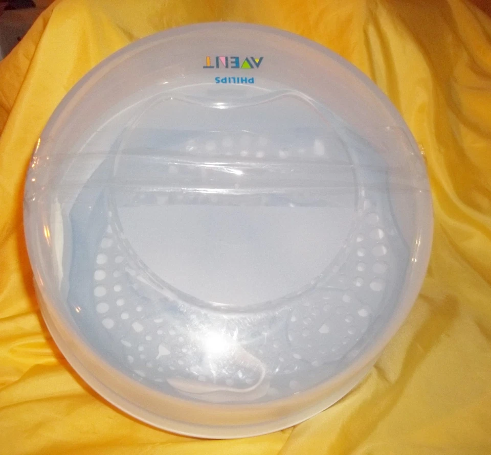Esterilizador a vapor para micro-ondas Philips AVENT para mamadeiras, chupetas 4 peças - Imagem 2 de 2