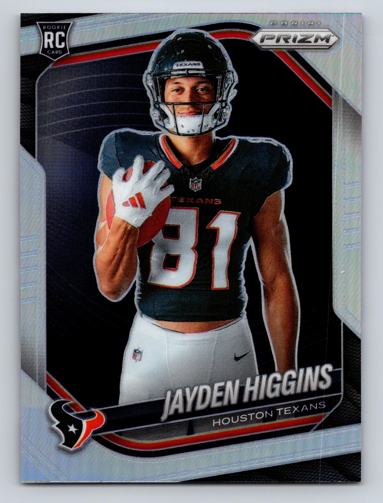 2025 Panini Prizm #414 Jayden Higgins Silver