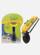 FURminator deShedding Tool with 4 Edge for Large Dogs 51-90 Lb Short Hair