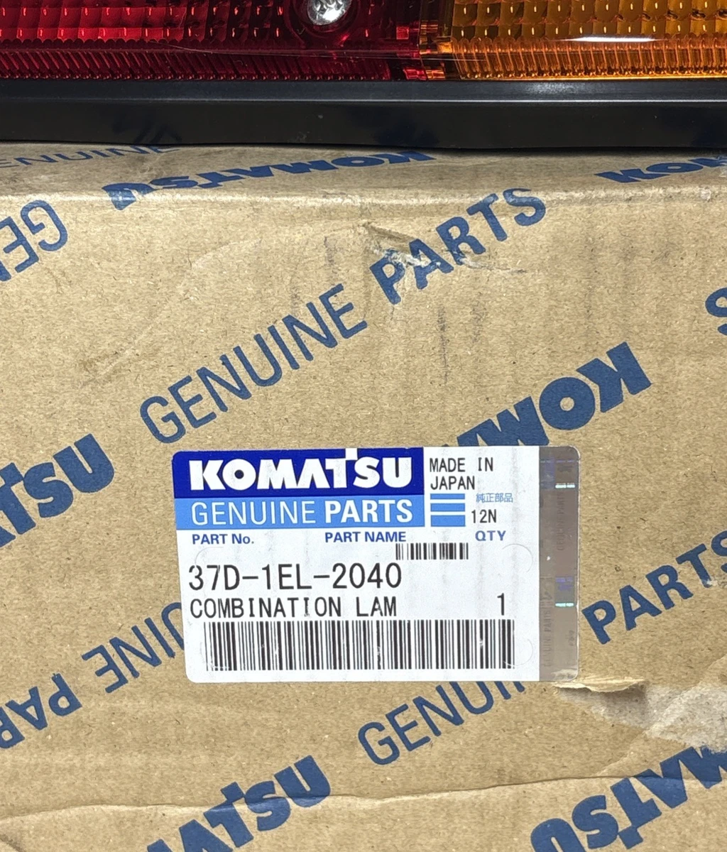 Komatsu Genuine OEM Forklift Rear Combination Lamp RH 37D-1EL-2040 photo 2
