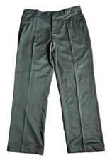 Amazon Essentials Men’s Classic Pants Olive Green 40W×32L NWT Slacks 